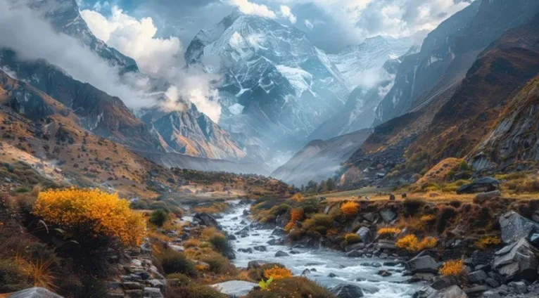 Langtang Valley Trek in October